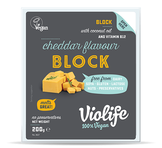 Веганский сыр "Violife Cheddar" 200 гр