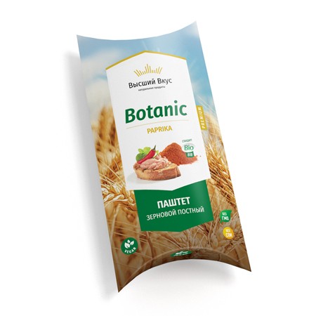 Постный паштет зерновой «Botanic Paprika» Высший Вкус