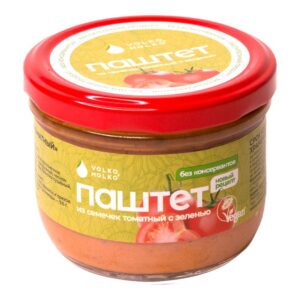 Закуска “Паштет из семечек томатный с зеленью” Volko Molko, 200 г