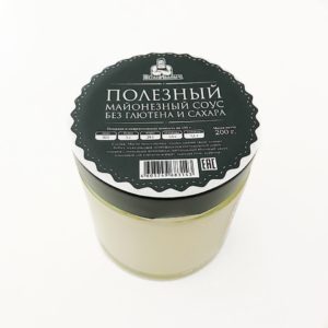 Майонезный соус без глютена и сахара “Веган Иваныч”, 200 гр