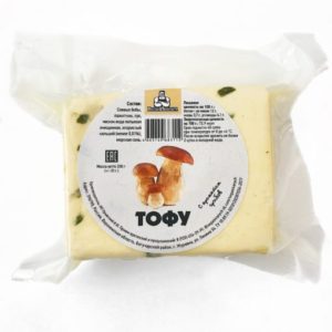 Тофу с ароматом грибов “Веган Иваныч”, 200 гр