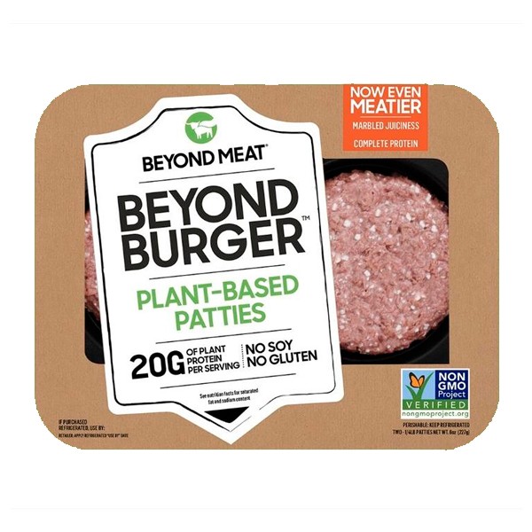 Бургер “Beyond Meat” из растительного мяса, 227 гр
