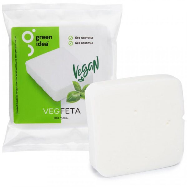 Веганский сыр «Фета» Green Idea кусок 200г