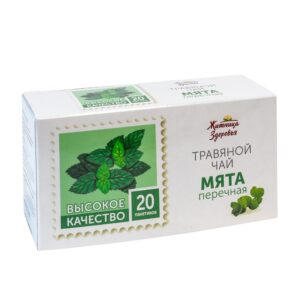 Травяной чай Мята, пакетированный “Житница здоровья”