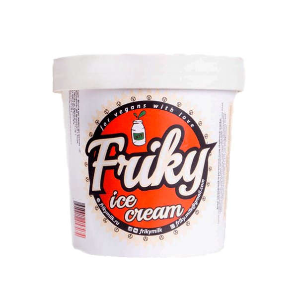 Мороженое FRIKY “Клубничный чизкейк”, 230г