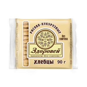 Хлебцы Рисово-кукурузные “Здоровей”, 90 гр