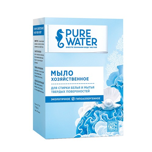 Хозяйственное мыло “Pure Water”, 175 гр