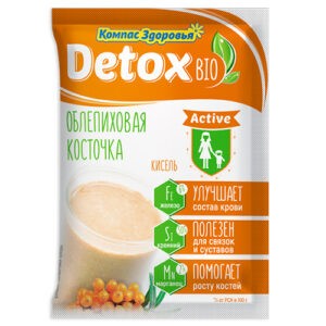 Кисель detox bio Active “Облепиховая косточка” Компас здоровья