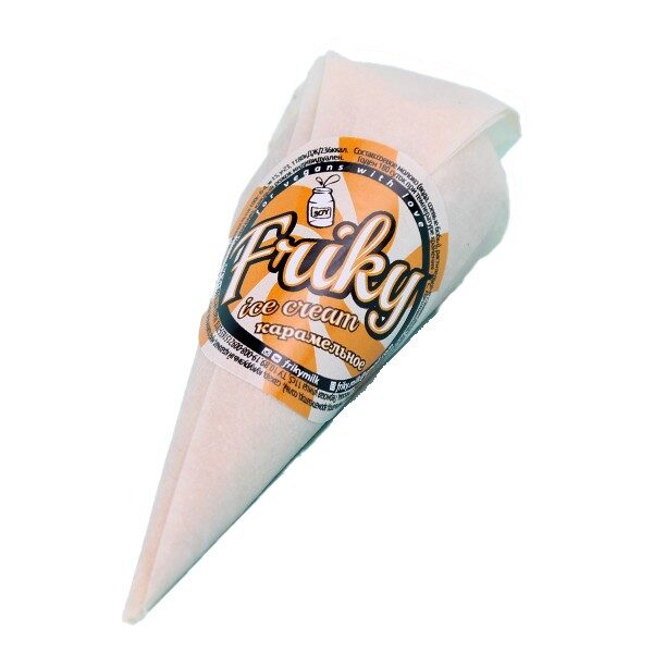 Мороженое FRIKY в рожке “Карамельное”, 60г