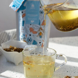 Гречишный чай с лимоном и имбирем “Сибирский кедр”, 150 гр