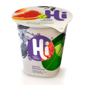 Растительный йогурт “Hi” со вкусом грейпфрута, 125 г