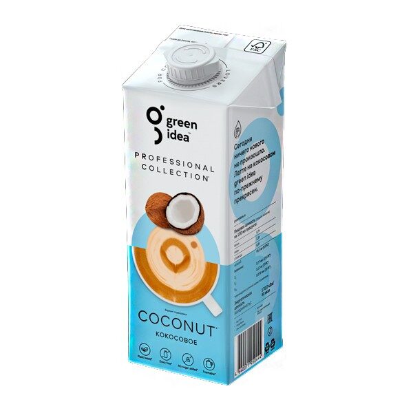 Кокосовое молоко “Green Idea”, 1 л