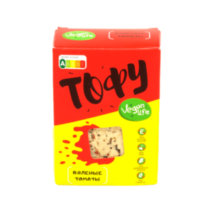 Тофу с вялеными томатами «Vegan life», 200 гр