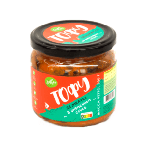Тофу деликатес в фирменном соусе «Vegan life», 330 гр