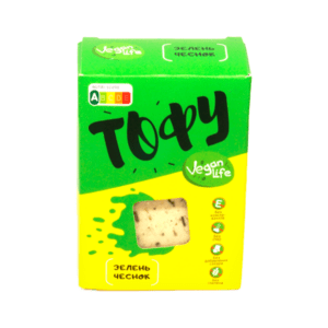 Тофу с зеленью и чесноком «Vegan life», 200 гр