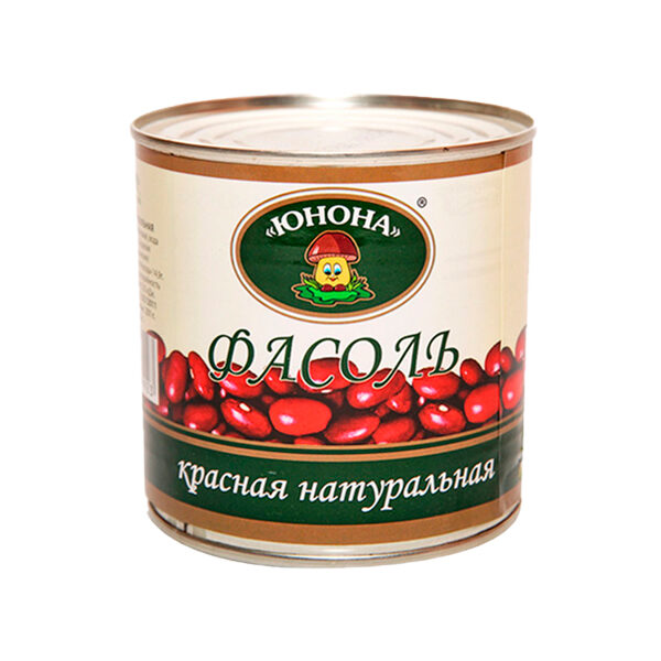 Фасоль красная натуральная “Юнона”, 420 гр