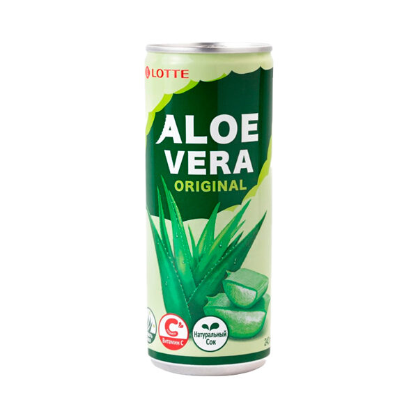Напиток с мякотью Алоэ “Lotte Aloe Vera”, 240 мл